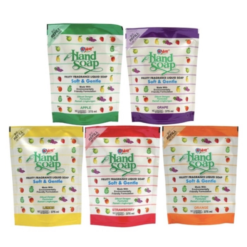 Yuri Hand Soap Sabun Cuci Tangan 375ml