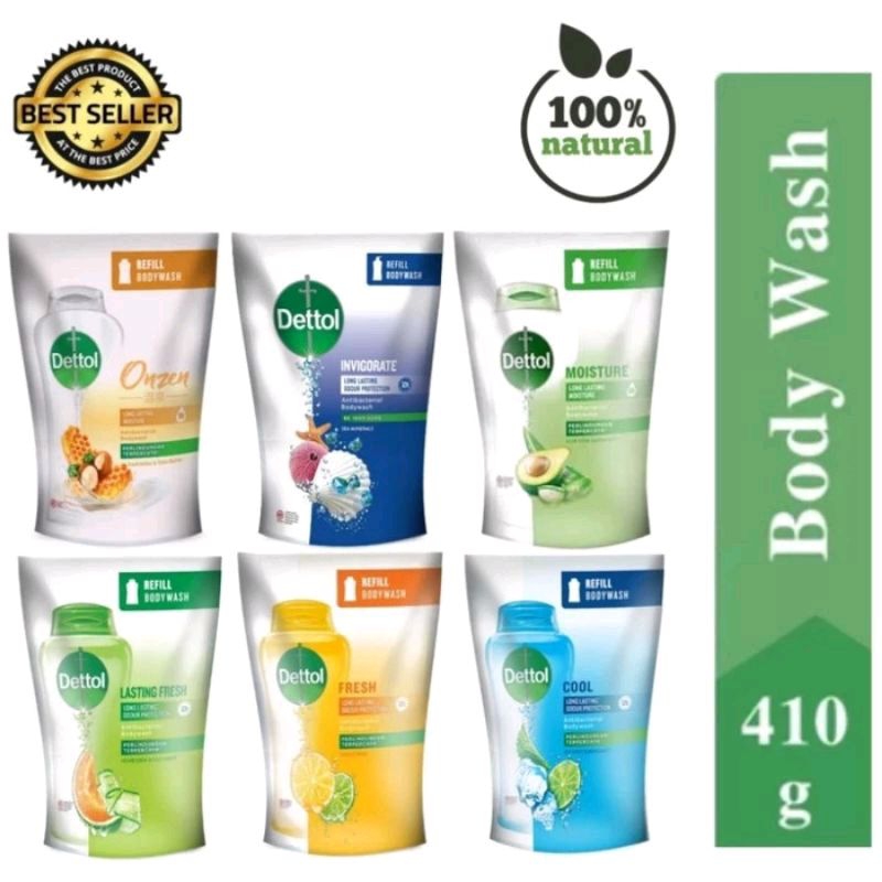 Sabun dettol 410ml