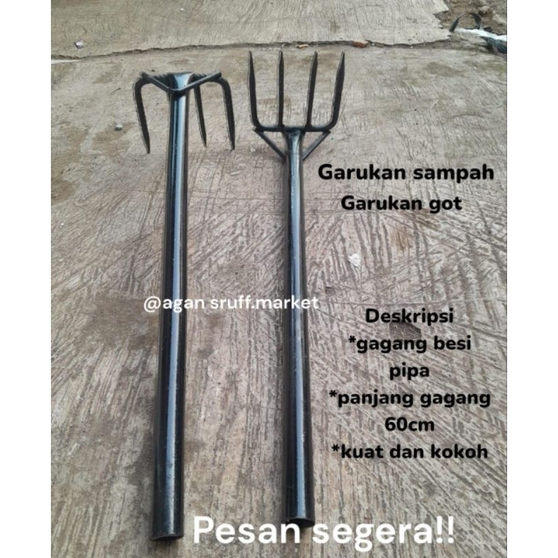 Garukan Sampah, Garukan Got gagang Pipa