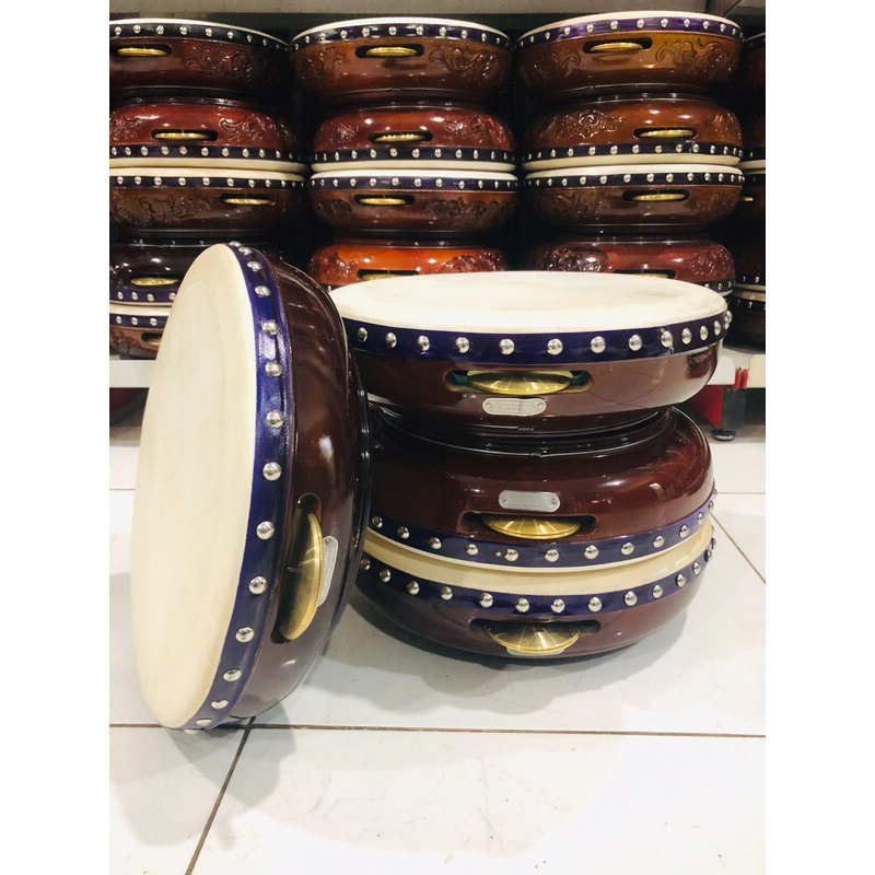 Rebana Hadroh Jepara H MUKHSIN TROSO Asli 30cm