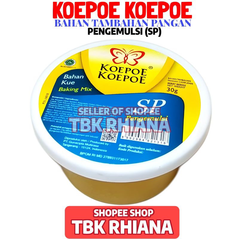 

Pengemulsi SP Koepoe Koepoe 30gr