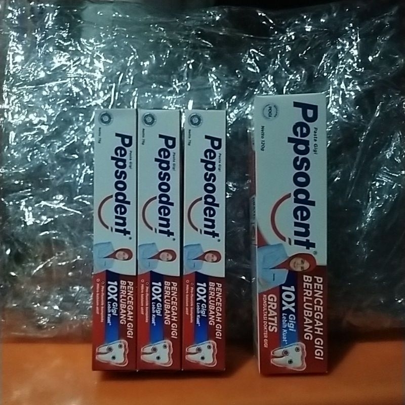 Odol Pepsodent 75 gr & Pepsodent 120 gr