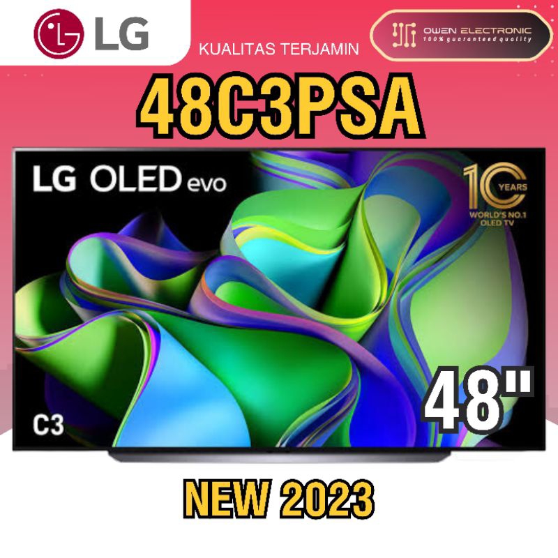 LG 48C3 OLED TV 48 INCH SMART TV UHD 4K DOLBY VISION ATMOS 48C3PSA