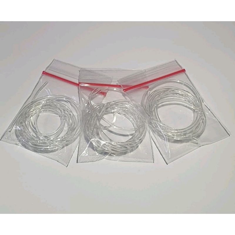 SENAR / TALI PENGGANTI KALUNG DAN GELANG KESEHATAN ( PUTIH ) ELASTIS ORIGINAL 100%