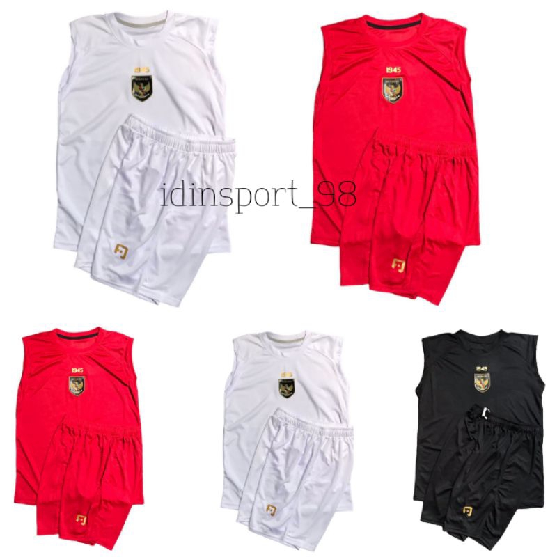 Terbaru Jersey  Setelan singlet timnas Garuda / singlet futsal / singlet sepak bola