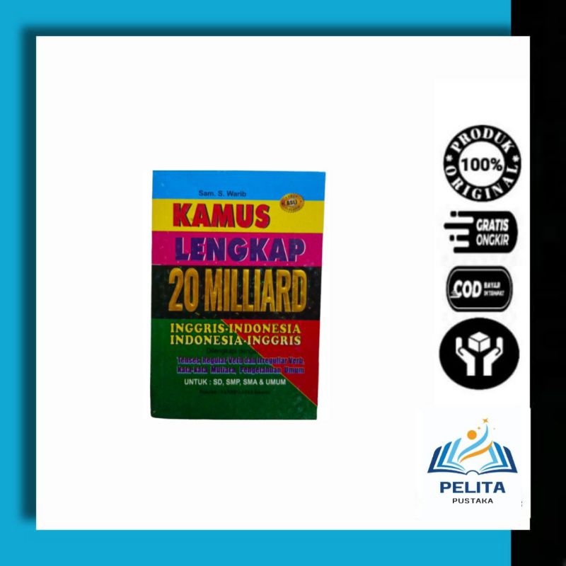 Kamus Lengkap Bahasa Inggris 20 Milliard Kamus Inggris Indonesia Indonesia Inggris Ukuran Kecil