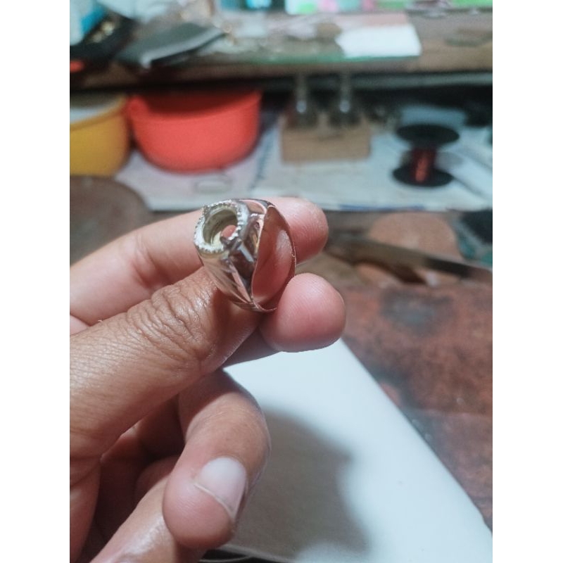 Cincin Emban / Cincin Akik Perak 925