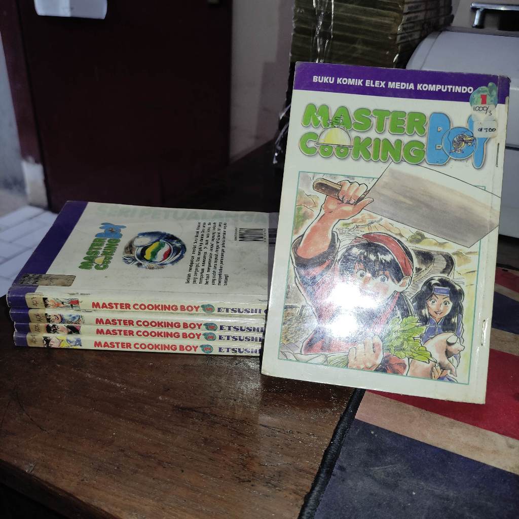 Komik Master Cooking Boy 1-5 + The Real Master Cooking Boy 1-12 tamat