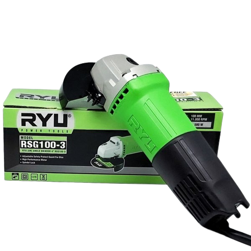 RYU Gurinda tangan 4" RSG100-3 / Angle grinder 4" RSG100-3