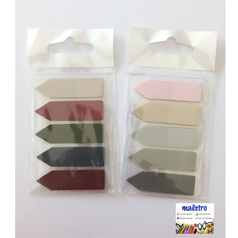 

Sticknote index arrow memostick pastel