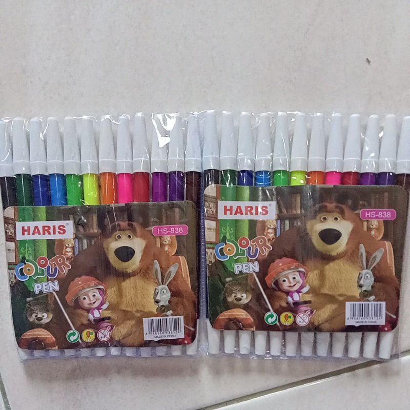 

Spidol Anak isi 12 pcs Ukuran Mini Sedang