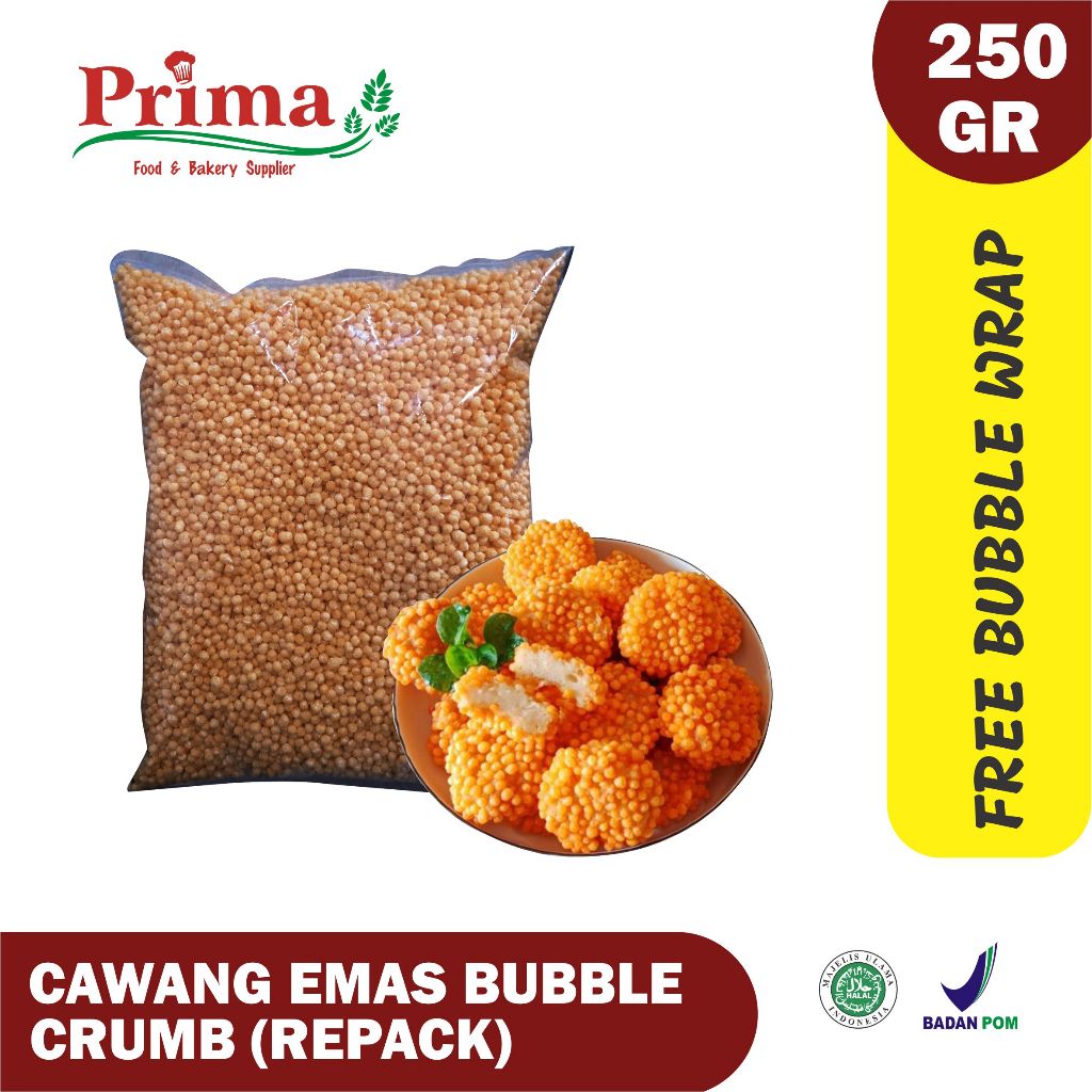 

Bubble crumbs - Cawang 250gr tepungroti/ricecrispies