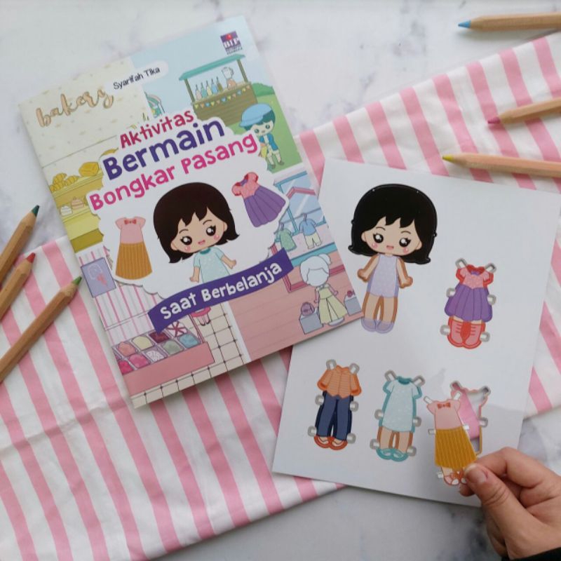 Seri Aktivitas Bermain Bongkar Pasang Saat Berbelanja