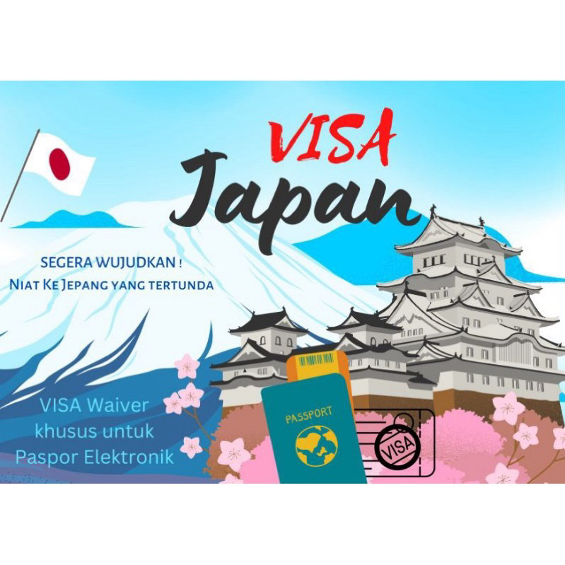 Jasa Visa Waiver Japan Khusus E-Paspor