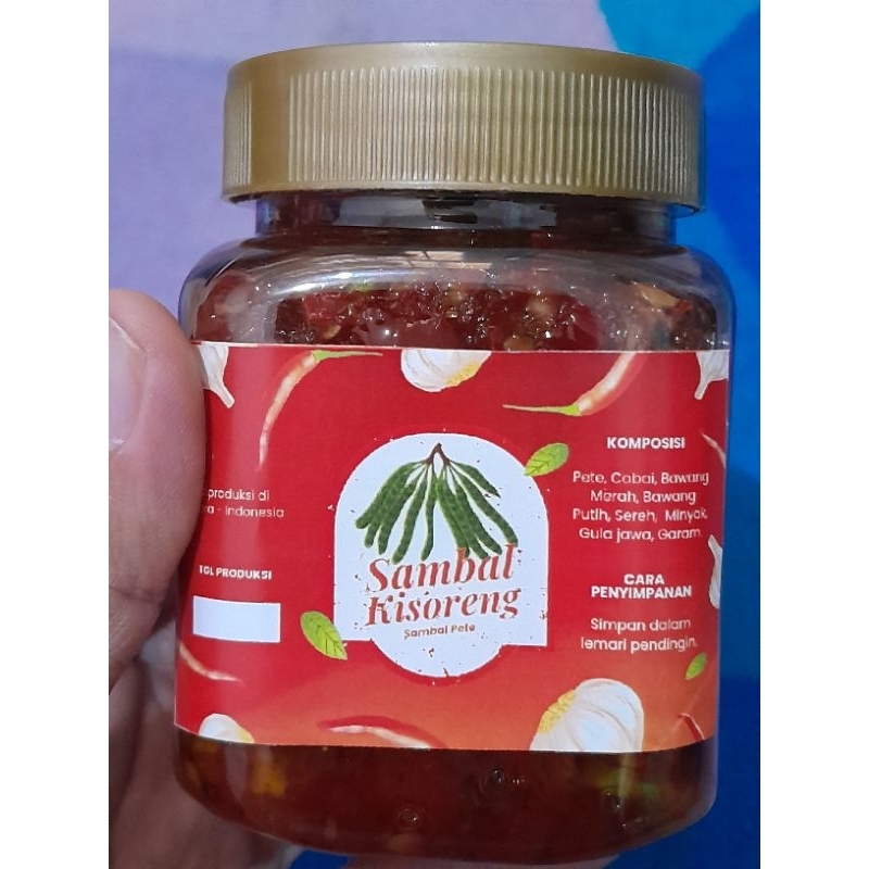 

Sambal Kisoreng Pete - 200gr