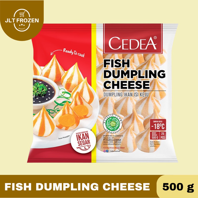 

Cedea Fish Dumpling Cheese / Baso Ikan Isi Keju - 500g