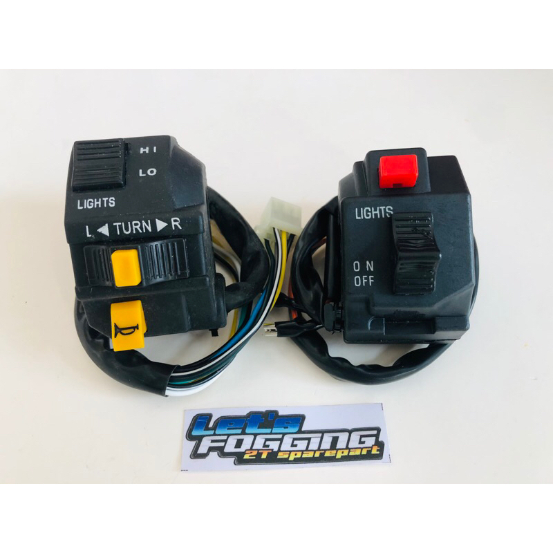 saklar kiri kanan satria 2 tak lumba satria hiu stater 6 speed saklar satria ru saklar satria hiu sa