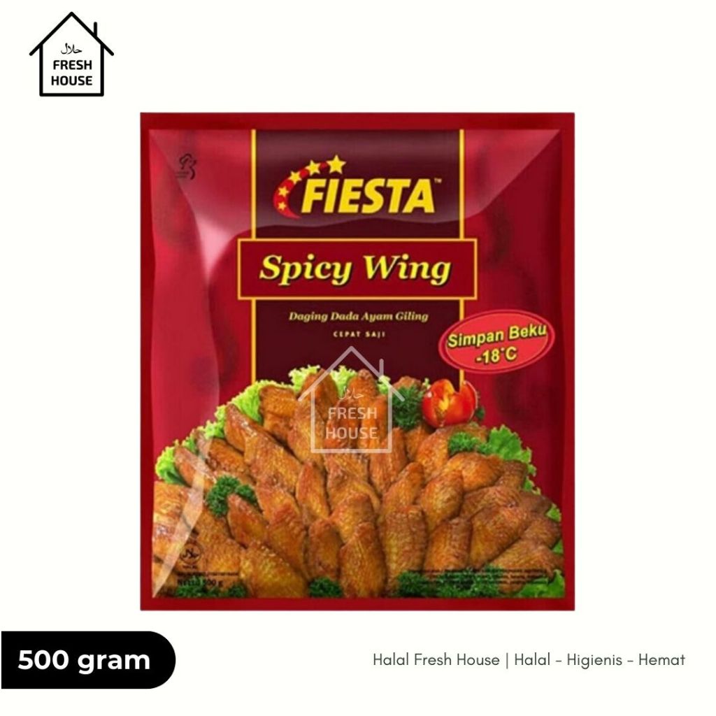 

Fiesta Spicy Wings 500GR