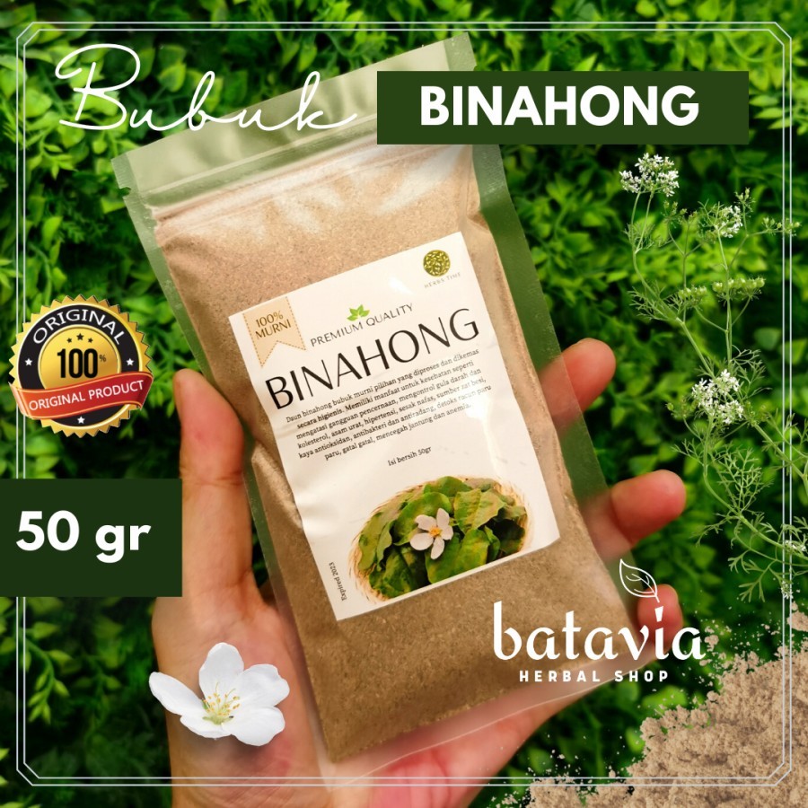 

Binahong Bubuk Murni 50gr Premium Herbs Time