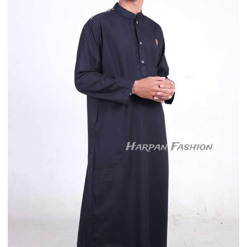 Jubah Muslim Pria dewasa Lengan Panjang - Jubah Pria muslim - jubah gamis pria muslim - Gamis pria m