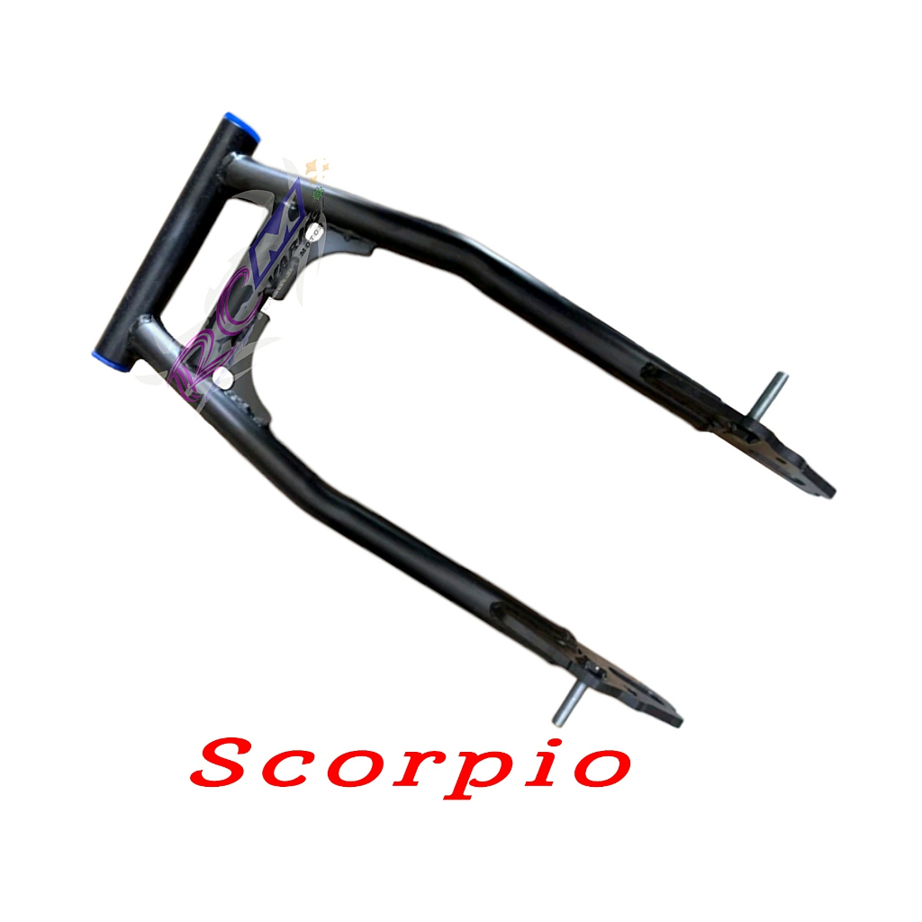 Arm Supit custom japstyle Yamaha Scorpio pipa bulat besi tebal berkualitas