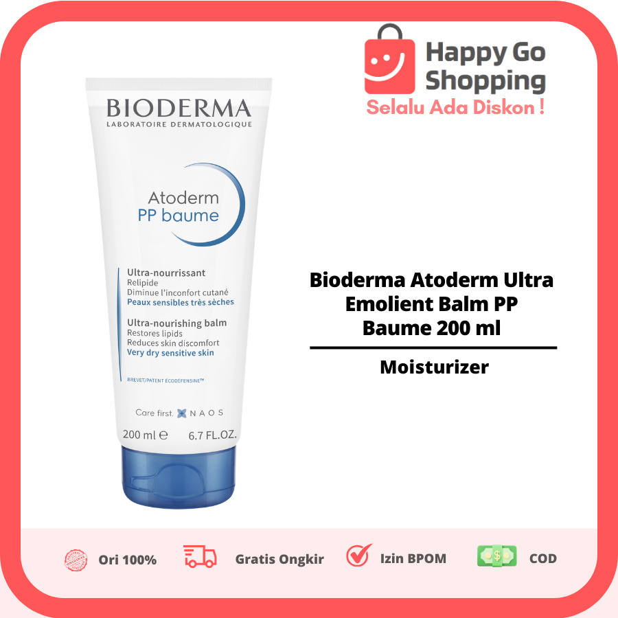 Bioderma Atoderm Ultra Emolient Balm PP Baume 200 ml