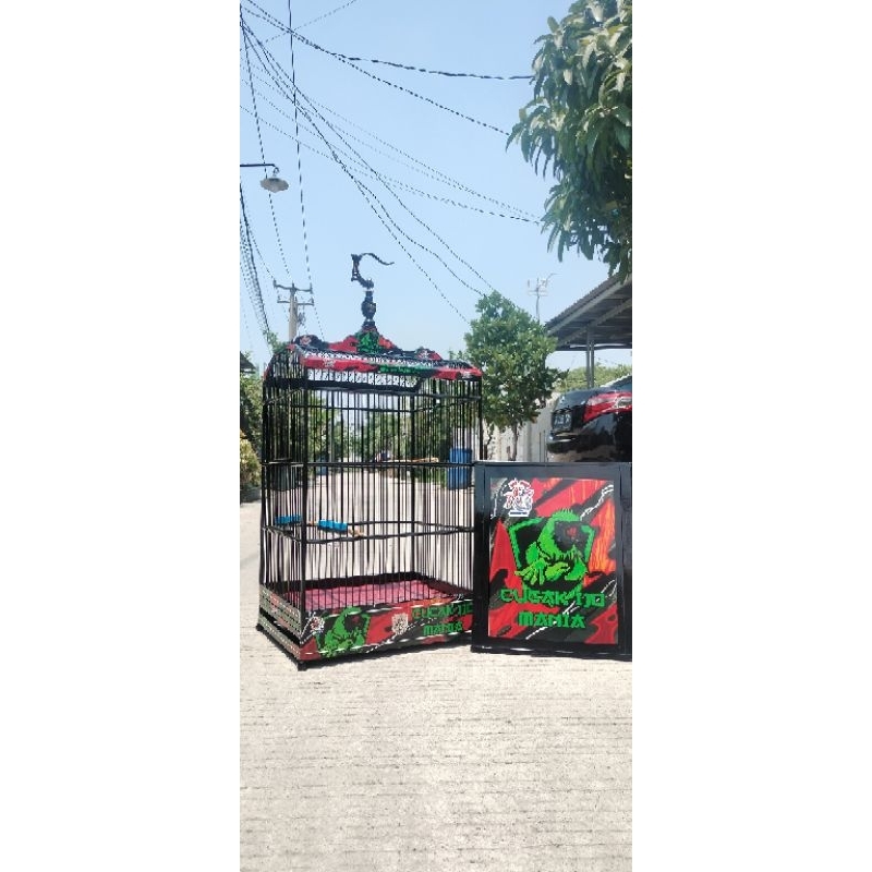 DECAL WATERSLIDE DECAL WATERDECAL SANGKAR BURUNG KHUSUS REQUEST MOTIF SESUKA HATI SILAHKAN