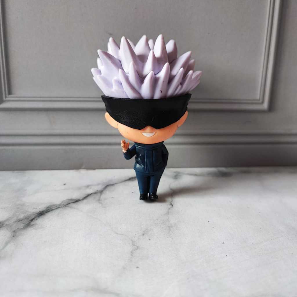 Top Action Figure JUJUTSU KAISEN YUJI FUSHIGURO GOJO KUGISAKI Cute Version Tanpa Based