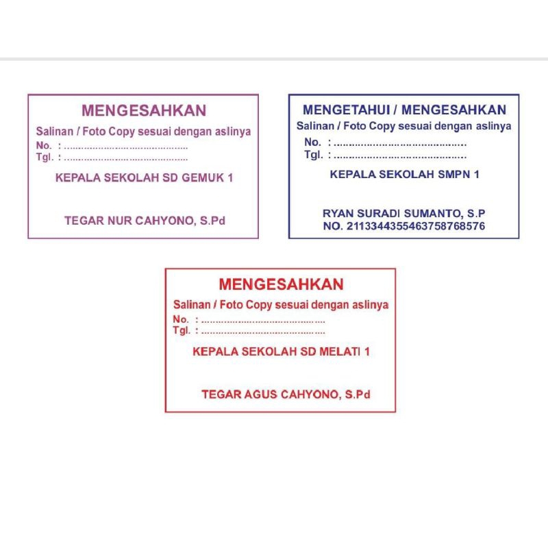 

Stempel Legalisir Murah Tinggal Pakai