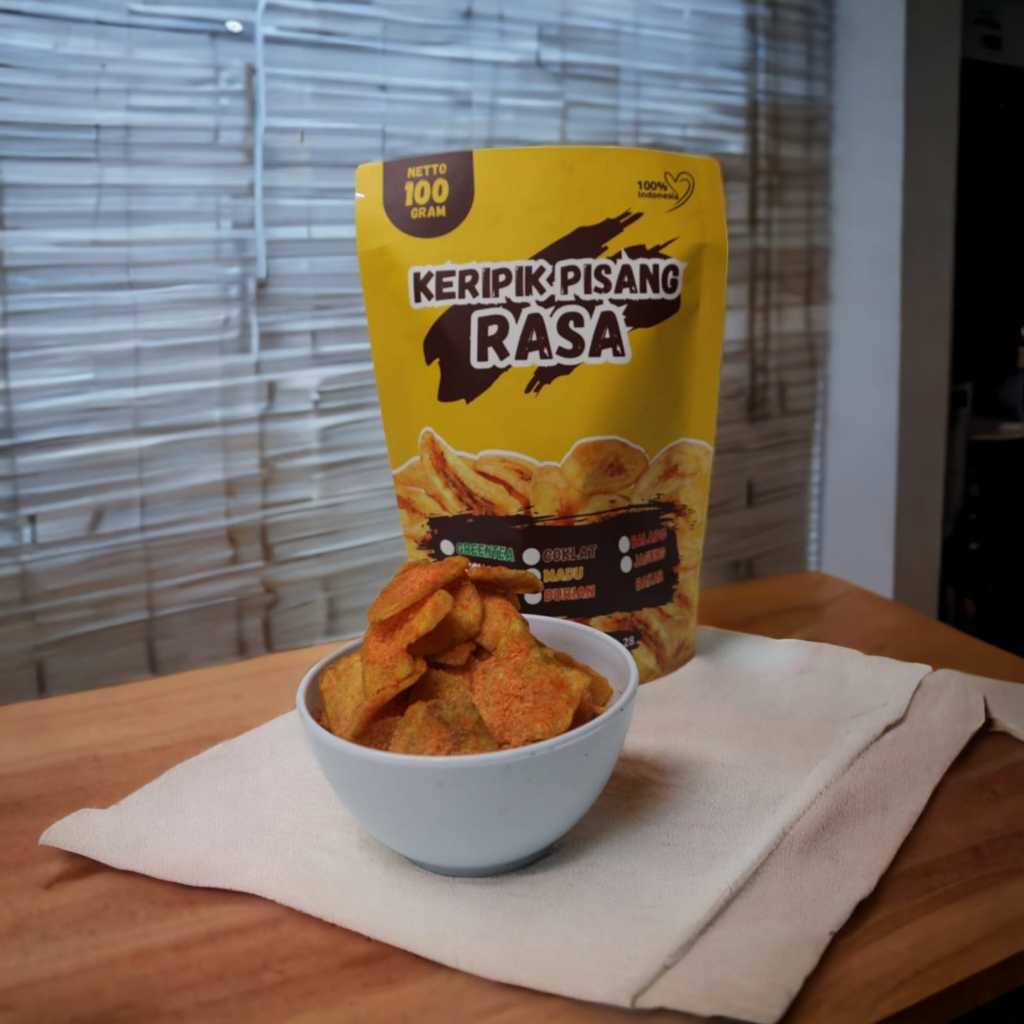 

Keripik Pisang Rasa JAGUNG BAKAR umma chips cemilan enak