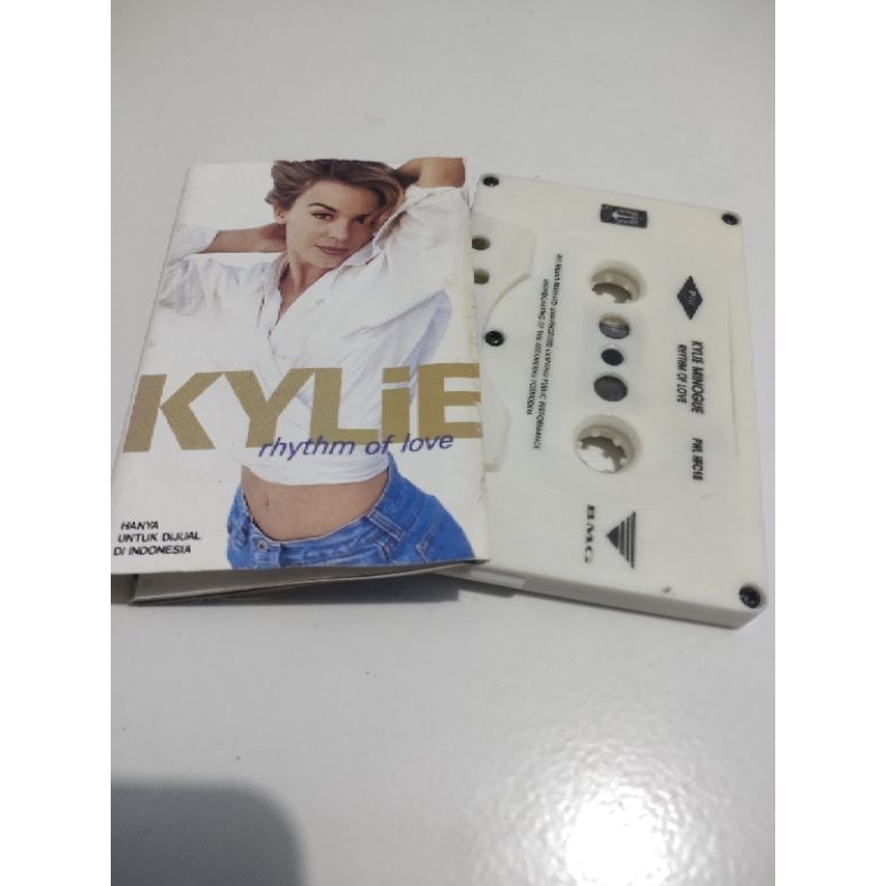 kaset pita kylie minogue / rhythm of love