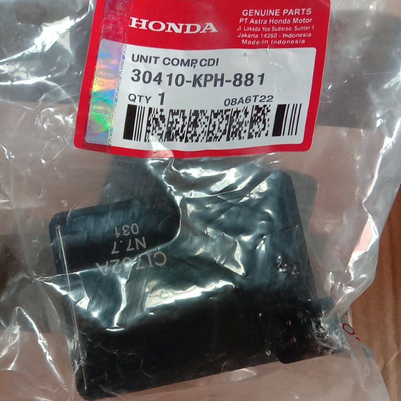 CDI KARISMA SUPRA X 125 OLD KPH HONDA