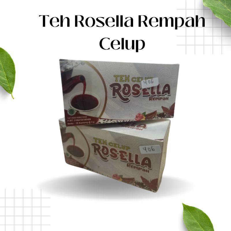 

[BISA COD] TEH CELUP ROSELLA REMPAH KHAS KALIMANTAN TIMUR 250gr