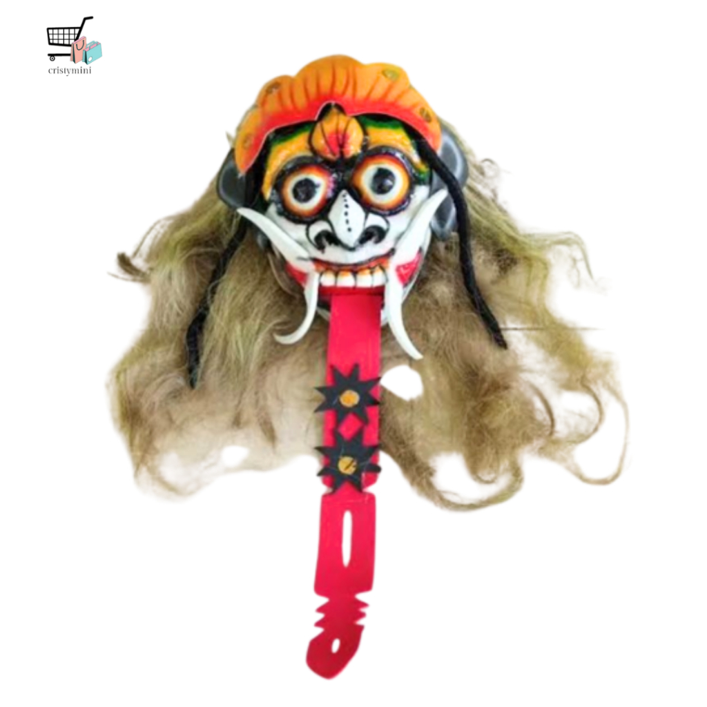 PROMO 11.11❗❗ TOPENG LEAK MIKA BALI / Topeng Hallowen Bali /TOPENG LEAK BALI,TOPENG ANAK BALI,TOPENG