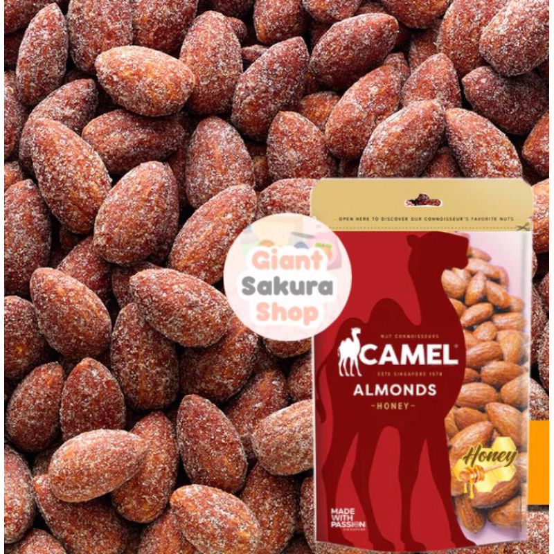 

Camel Honey Almond / kacang almond / kacang impor / almond