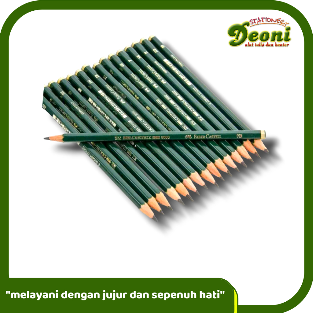

Faber Castell Pencil Ujian For kumputer Lengkap (1pcs/satuan)