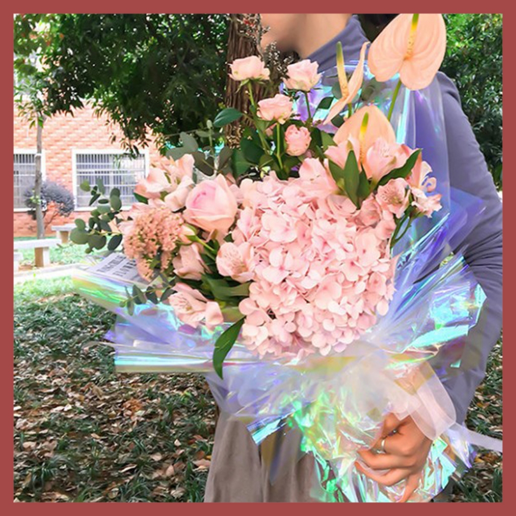 

Kertas Bucket Bunga Hologram Flower Wrapping Hlogram Dekorasi Buket KB6045