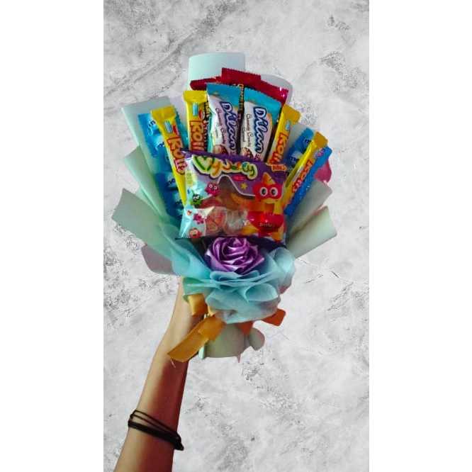 

bouquet snack buket cemilan buket