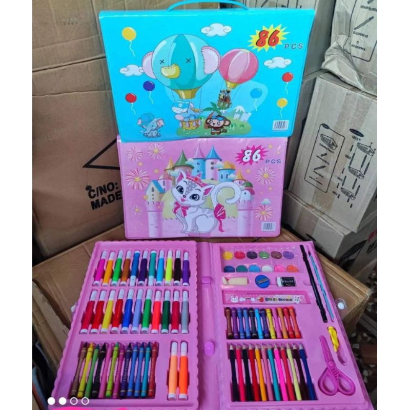 

Crayon Set isi 86pcs