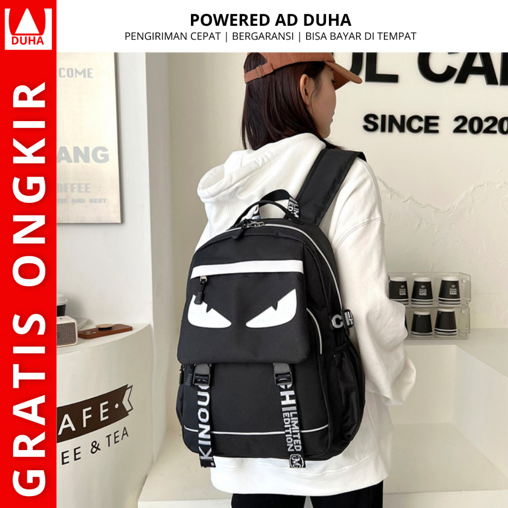 PROMO - Tas Sekolah Anak SD SMP SMA Ransel Backpack Korea Fashion Lucu K2CV7