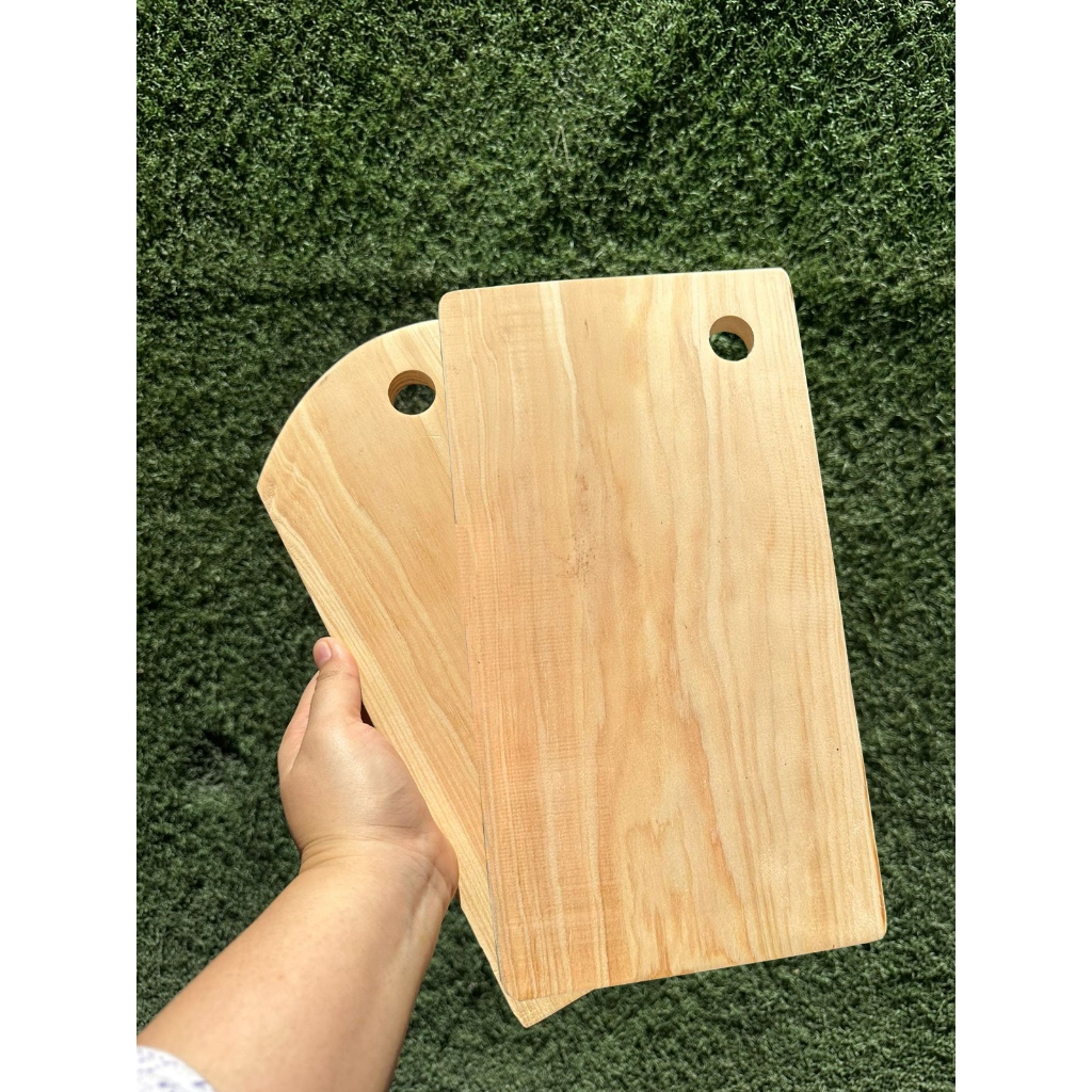 Talenan Kayu Tebal Persegi Besar