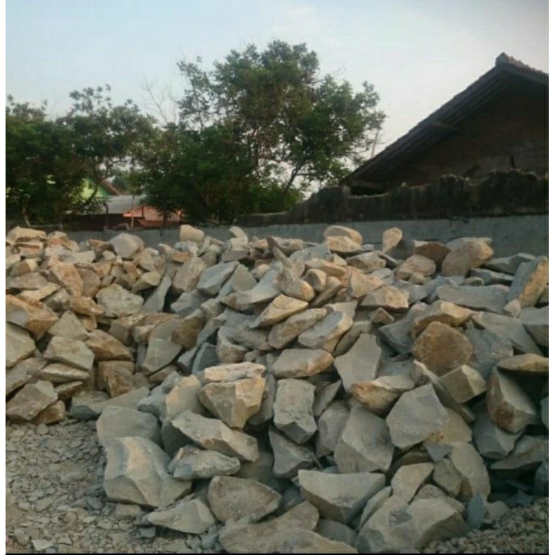 Batu belah/batu kali pondasi