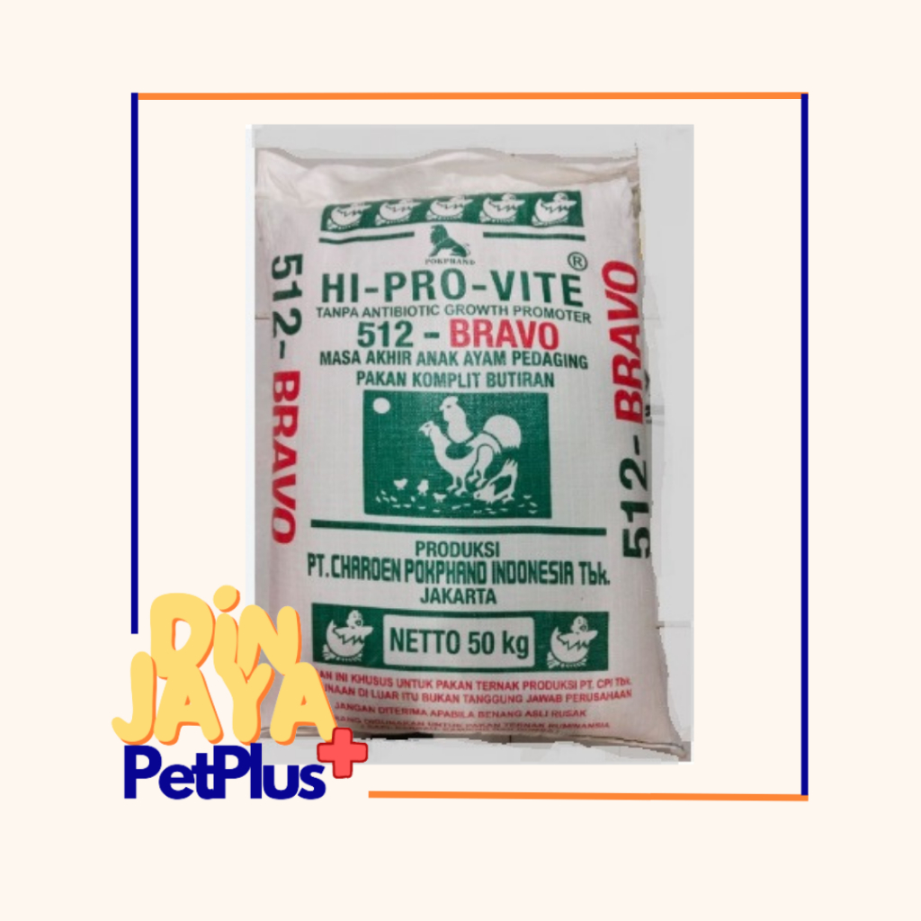 B512 (50KG) - PAKAN AYAM PEDAGING MASA AKHIR