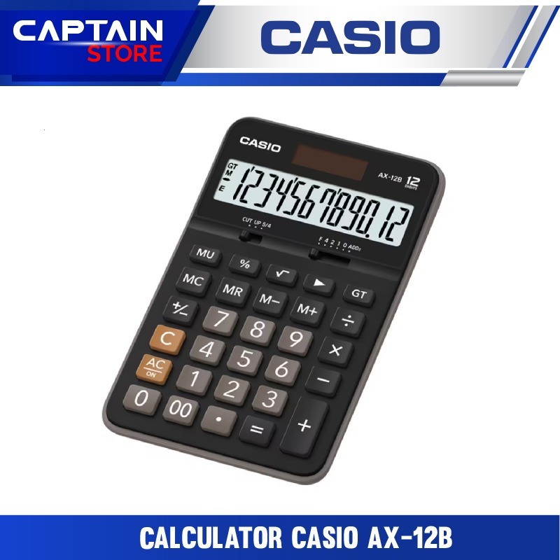 

Calculator Casio AX-12B - Kalkulator Casio AX-12B