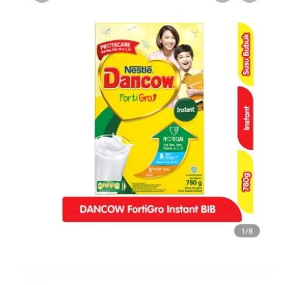 

Nestle Dancow Fortigro Susu Bubuk Instan 780G