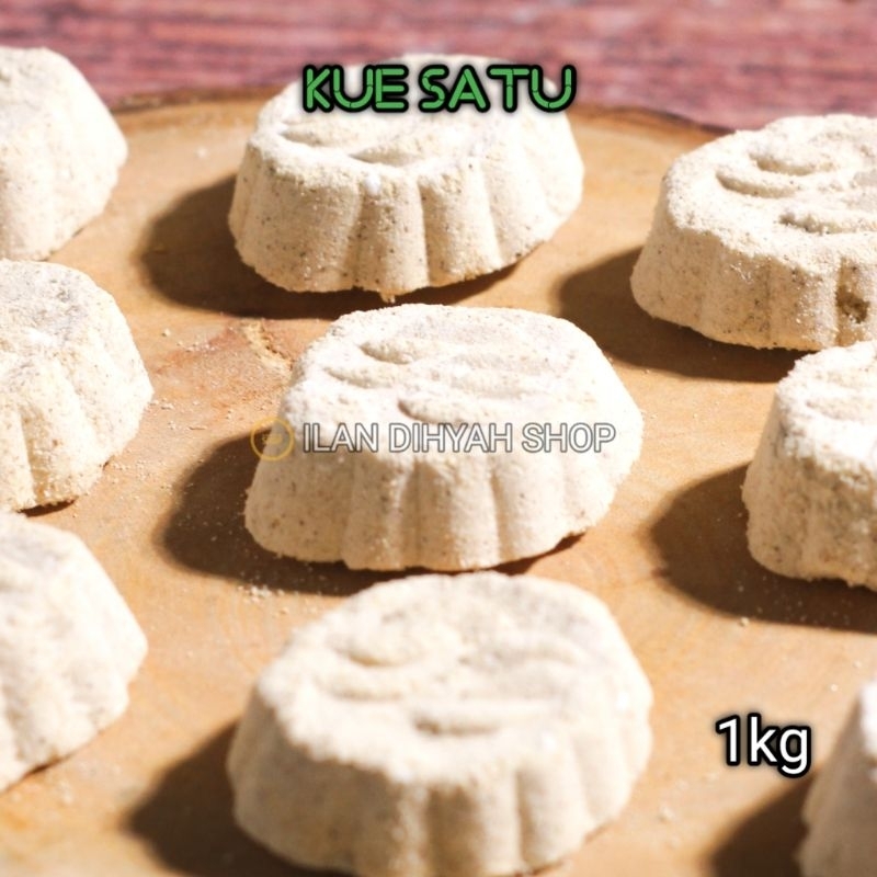 

ILAN DIHYAH SHOP - Kue Satu asli kacang hijau 1kg