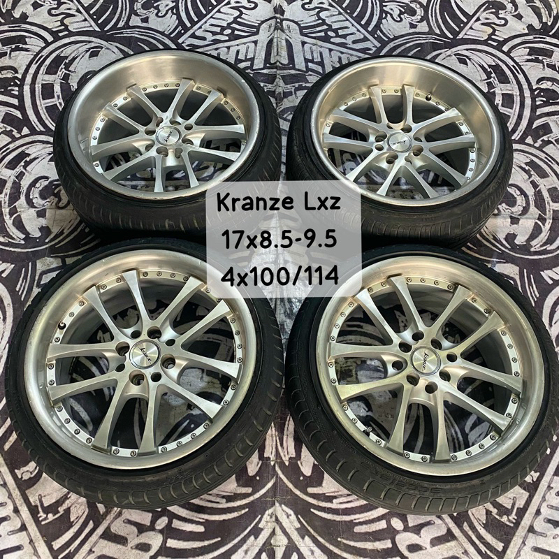 kranze lxz r17 8.5-9.5 h8 plus ban