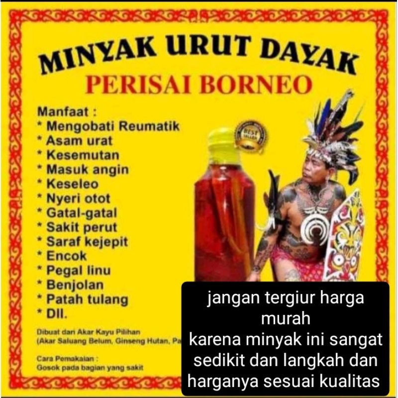 

minyak ibu Ida Dayak 500 ml