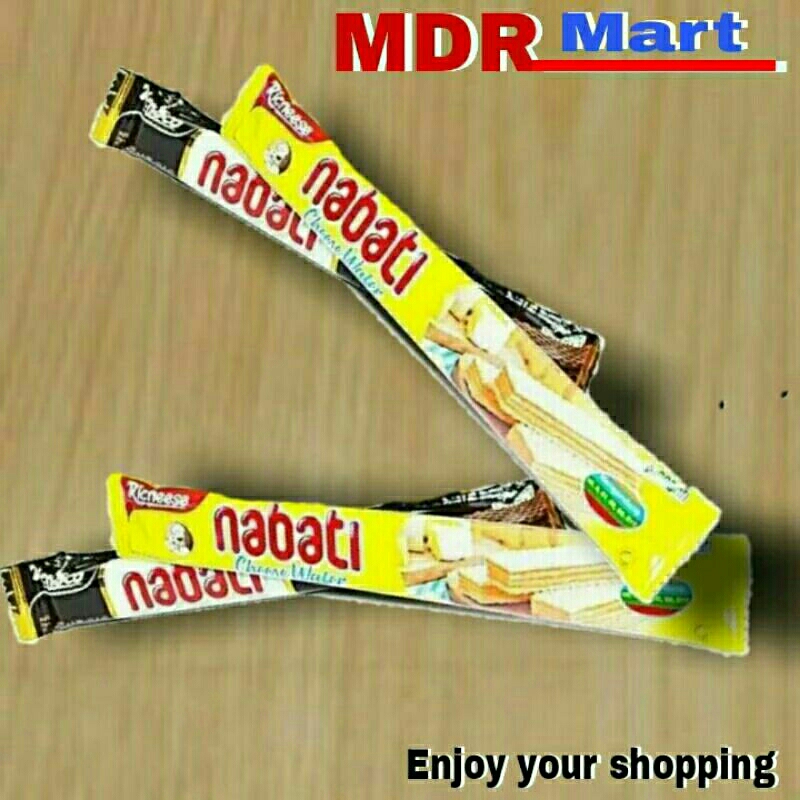 

Nabati Long wafer rasa coklat/keju isi 10 pcs