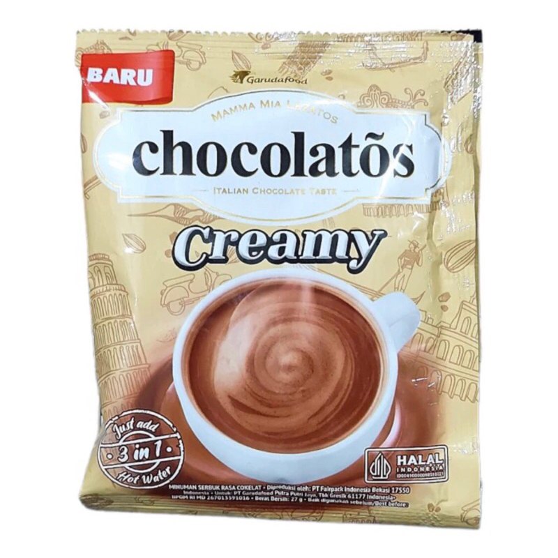 

CHOCOLATOS CREAMY 10set